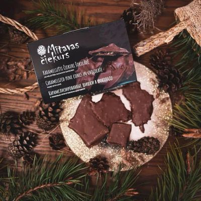 Unikālu produktu līnijas izstrāde - čiekuri šokolādē