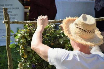 Projekta “Dabas spēks” aktivitātes Latvju pirts un veselības festivālā, 2019 aizritējušas ar lielu atsaucību