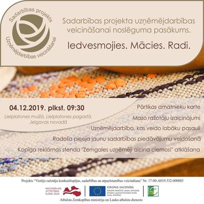 Iedvesmojies. Mācies. Radi.