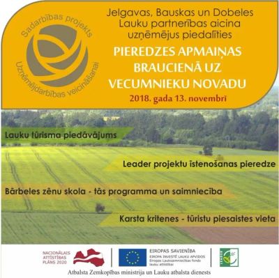 Aicinām uzņēmējus smelties jaunas idejas