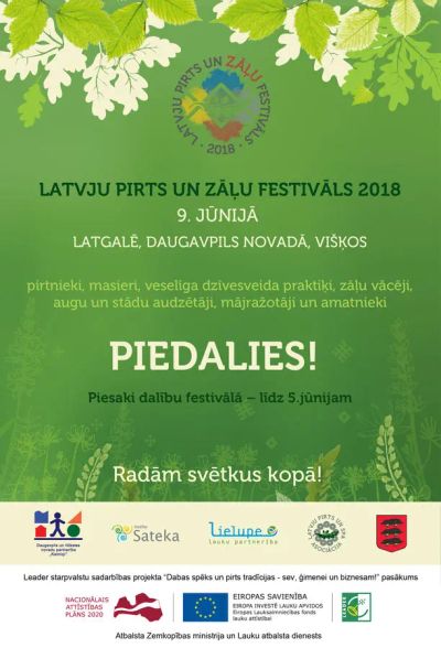Aicinām uz Leader projekta "Dabas spēks" atklāšanas pasākumu 9. junijā