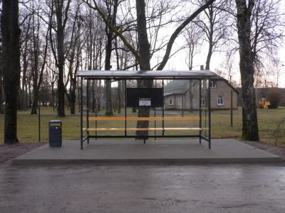 Nojumes izveide pie autobusa pieturas un ielu apgaismojuma izbūve Valgundes ciemā