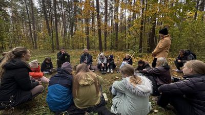 Akadēmijas "Zaļa dzīve Zaļeniekos" nometne