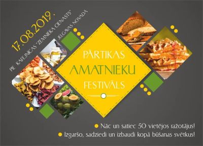 Ieplāno 17. augustu un nāc izgaršot vietējos produktus - Pārtikas amatnieku festivālā