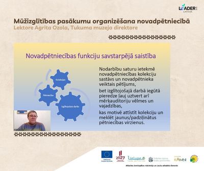 Mūžizglītības pasākumu organizēšana novadpētniecībā